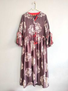 Elegant Printed Flared Kurta