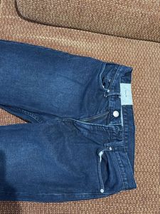 Dark Blue Denim Jeans - Size 30 inches