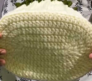 crochet flower bouquet bag