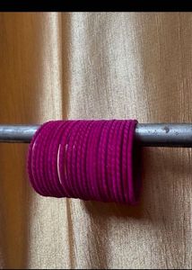 Vibrant Pink Bangle Set