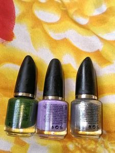 Pink Key Nail Polish Set