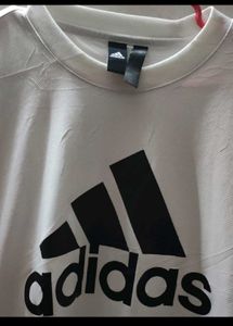 Adidas White T-Shirt