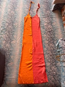 Colorblock Maxi Dress
