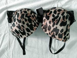 Cheetah Print Push-Up Bra