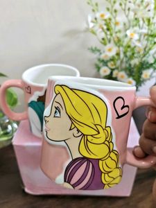 Rapunzel and Flynn Rider Couple Mug Set