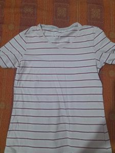 jockey Striped Long Sleeve Top
