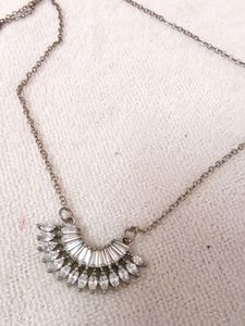 Crystals Pendant Necklace Chain