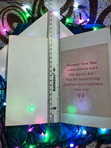 NEW YEAR GREETING CARD With Cover #newyear Happy N
