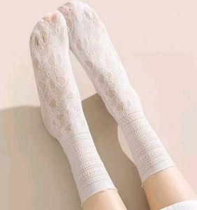 Summer lace ruffle socks