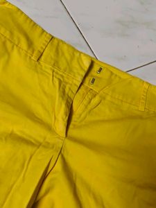 Bright Yellow Women's Shorts