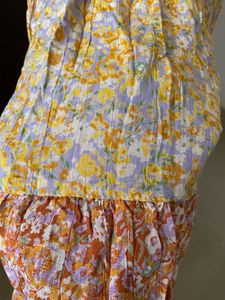 Floral Maxi Skirt Set