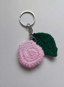 Crochet Candy Keychain