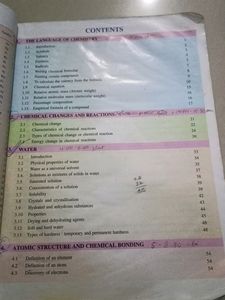 Chemistry Biology Class 9 ICSE Board Books