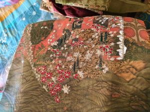 libas Afrozeh Embroidered dress