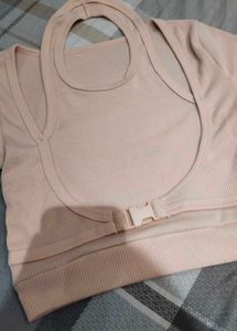 Ribbed Long Sleeve Crop Top