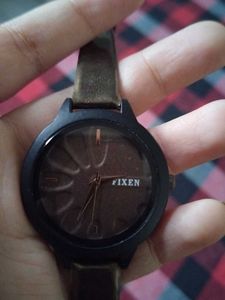Fixen Brown Watch