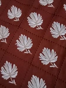 Stylish short top with semi patiala suit