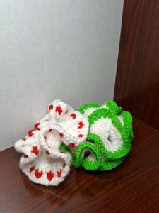 Handmade Crochet Scrunchie