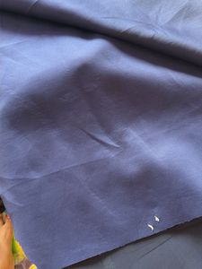 2mtr Elegant Navy Blue wool fabric