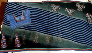 🇳🇿💫🎀Elegant Embroidered Saree