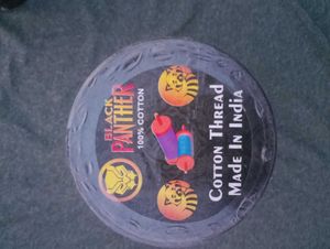 Black Panther Cotton Thread Spool