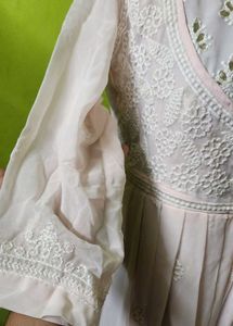 Baby Pink CHIKANKARI