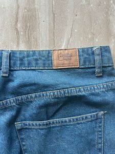 Blue Denim Jeans souled store straight + baggy