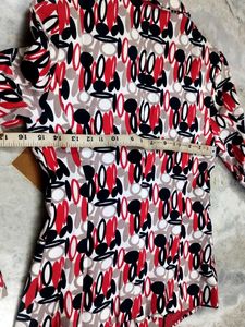Patterned Blazer