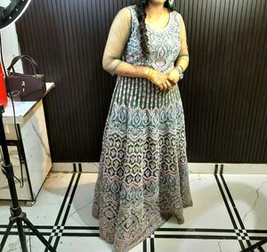 Stunning Embroidered Ethnic Gown