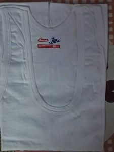 Rupa Jon Premium Quality White Vest 80 cms