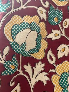 Kalamkari 2 Sided Sleeveless Ethnic Jacket