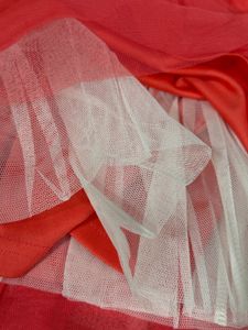 3 for 999 Charming coral Tulle Strapless Dress