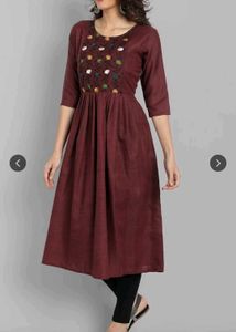 Breast Feeding Anarkali kurta