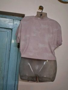 Unique Dotted Crop Top