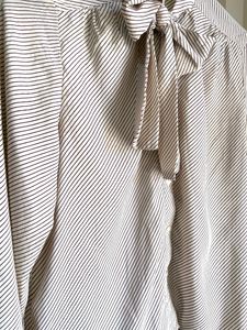 Neck Tie Up Blouse