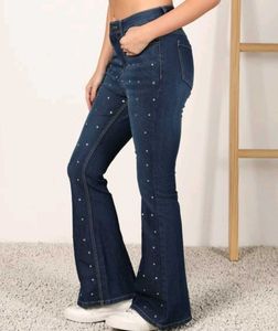 y2k rinestone jeans
