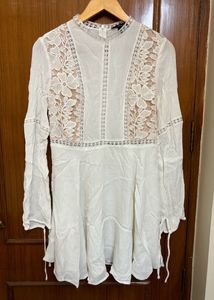 🆕Forever 21 Floral Boho Lace Mini Dress