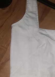 Vintage White Cotton Top