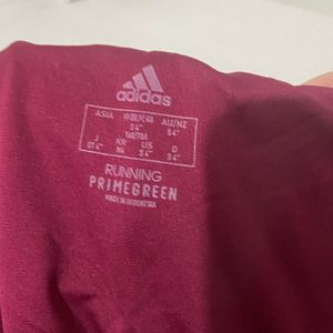 Adidas Maroon/Pink Shorts