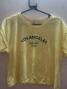 Yellow Los Angeles Athletic Club T-Shirt
