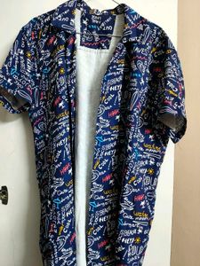 Men's typographic Nightsuit