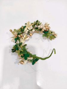Floral Hair Crown Accessory