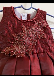 Baby Girl Ethnic Frock with Headband