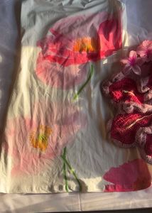 Floral Print Mini Dress