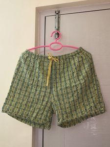 Checkered Sleep Shorts