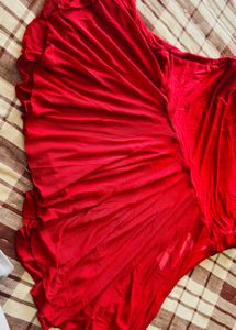 Savana Elegant Red Party Dress