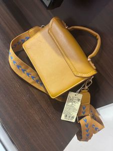 Stylish Yellow Crossbody Bag