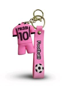 Messi Football Jersey Keychain