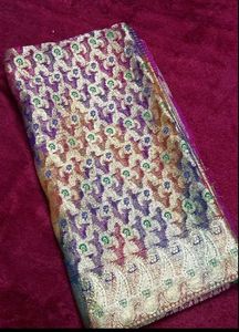 ✨ Premium Banarasi Silk Saree – Rich Zari
