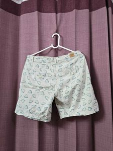 Cute Watermelon Print Shorts